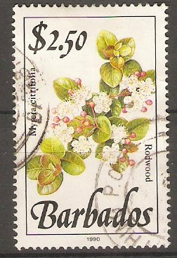 Barbados 1989 $2.50 Wild Plants Series. SG934.