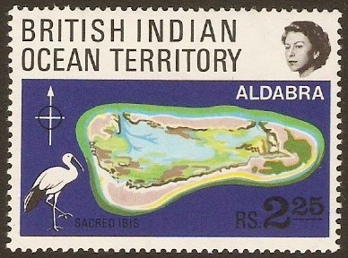 British Indian Ocean Territory 1969 2r.25 Coral Atolls. SG31.