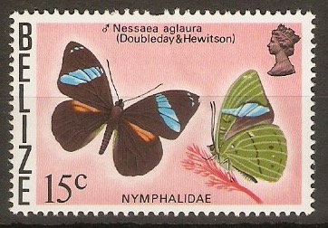 Belize 1974 15c Butterflies series. SG410.