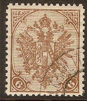 Bosnia and Herzegovina 1900 6h Bistre. SG154.