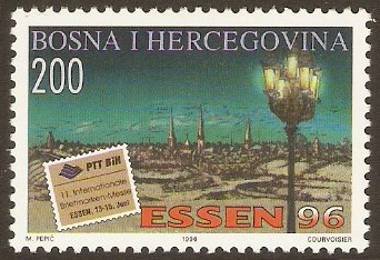 Bosnia and Herzegovina 1996 200d Stamp Fair. SG500.