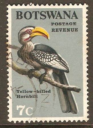 Botswana 1967 7c Birds series. SG225.