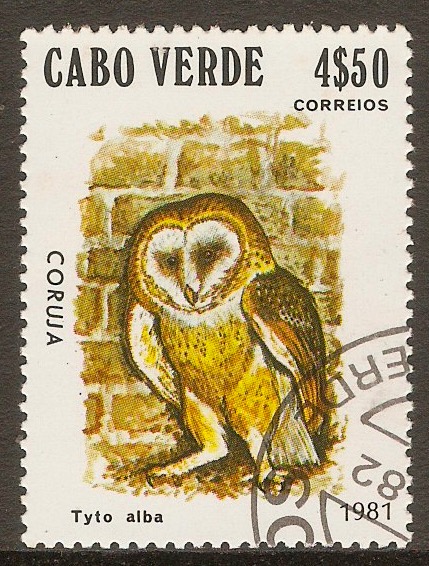 Cape Verde Islands 1981 4e.50 Birds series. SG512.