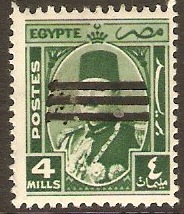 Egypt 1953 4m Green. SG441.