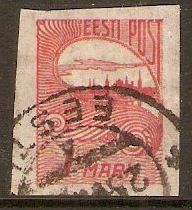 Estonia 1920 1m Red. SG20. Imperforate.