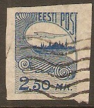 Estonia 1920 2m.50 Blue. SG23.