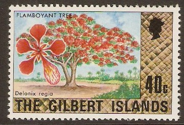 Gilbert Islands 1976 40c Cultural Series. SG35