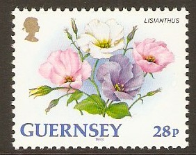Guernsey 1992 28p Flowers Series. SG577