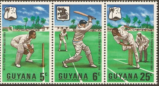 Guyana 1968 MCC Cricket Tour. SG445a.