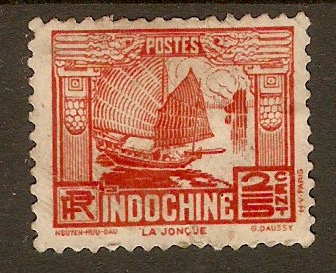 Indo-China 1931 2/5c Brown-orange. SG165.