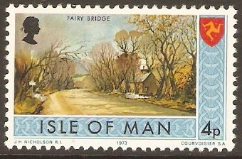 Isle of Man 1973 4p Definitive Series. SG19