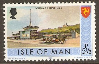 Isle of Man 1973 5p Definitive Series. SG22