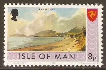 Isle of Man 1973 8p Definitive Series. SG26