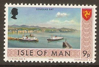 Isle of Man 1973 9p Definitive Series. SG27