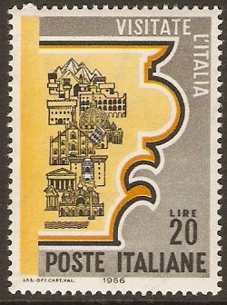 Italy 1966 Tourism Stamp. SG1161.