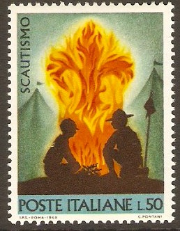 Italy 1968 Boy Scouts Stamp. SG1220.