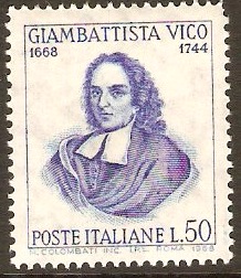 Italy 1968 Vico Anniversary Stamp. SG1226.