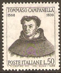 Italy 1968 Campanella Anniversary Stamp. SG1227.