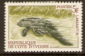 Ivory Coast 1963 5f Tourism and Hunting series. SG247.