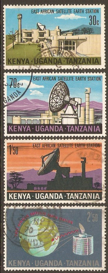 Kenya, Uganda and Tanzania 1970 Satellite Stn. Set. SG276-SG279.
