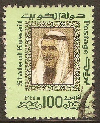 Kuwait 1975 100f Shaikh Sabah Definitive Series. SG664.