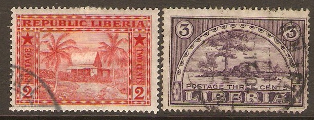 Liberia 1915 Providence Island set. SG288-SG289.