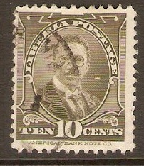 Liberia 1928 10c Grey. SG515.