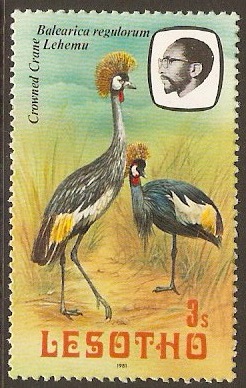 Lesotho 1981 3s Birds Series. SG439