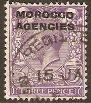 Morocco Agencies 1914 3d Bluish violet. SG46.