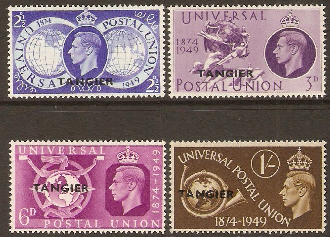 Tangier 1949 UPU Anniversary Set. SG276-SG279.