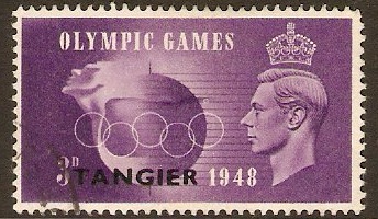 Tangier 1948 3d Olympic Games Stamp. SG258.