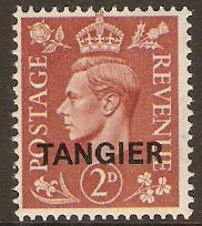 Tangier 1950 2d Pale red-brown. SG283.
