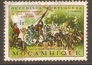 Mozambique 1968 1E Pedro Cabral Commem. Series. SG595.