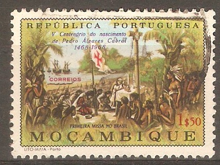 Mozambique 1968 1E.50 Pedro Cabral Commem. Series. SG596.