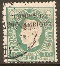 Mozambique Company 1892 10r Green. SG2.