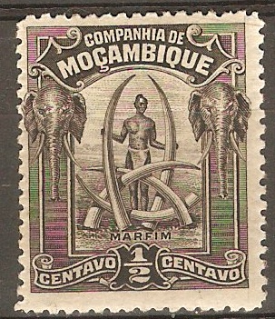 Mozambique Company 1918 c Black. SG200A.