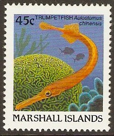 Marshall Islands 1988 45c Fishes Series. SG158.