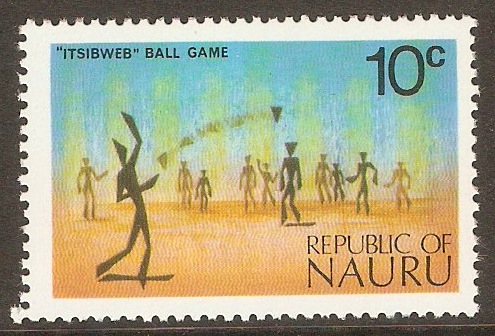 Nauru 1973 10c Cultural series. SG106