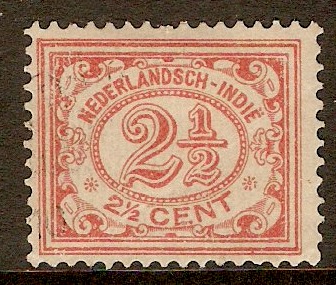 Netherlands Indies 1922 2c Rose. SG265.