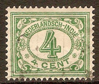 Netherlands Indies 1922 4c Green. SG267.