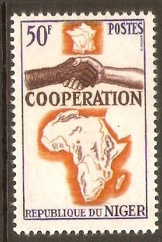 Niger 1964 50f Cooperation stamp. SG184.