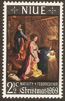 Niue 1969 2c Christmas Stamp. SG140.