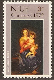 Niue 1972 3c Christmas Stamp. SG174.