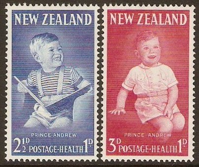 New Zealand 1963 Health Set. SG815-SG816.