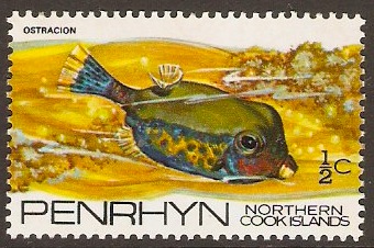 Penrhyn Island 1974 c Fishes Series. SG56.