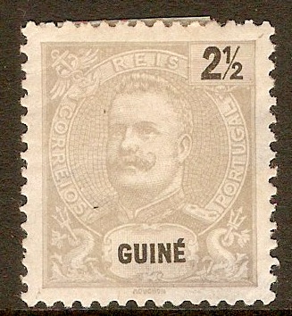 Portuguese Guinea 1898 2½r Grey. SG65.