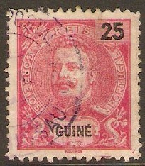 Portuguese Guinea 1903 25r Carmine. SG115.