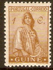 Portuguese Guinea 1933 1c Brown. SG251.