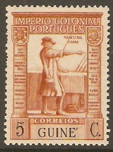 Portuguese Guinea 1938 5c Orange-brown. SG271.