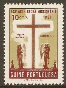 Portuguese Guinea 1953 10c Missionary Art Series. SG323.